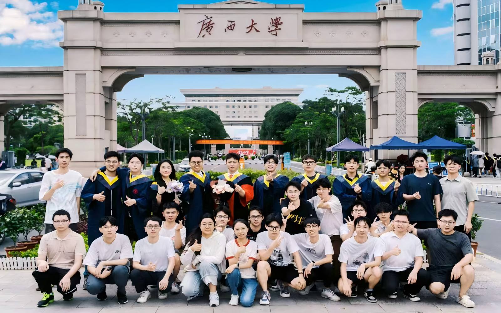 毕业合影
